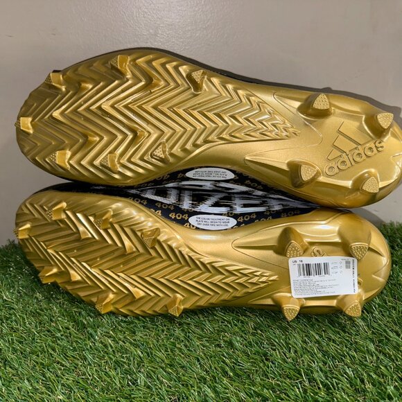Adidas Adizero Georgia Tech 404 Team Issue PE Football Cleats GY5664 Mens 16 NEW - Picture 7 of 9